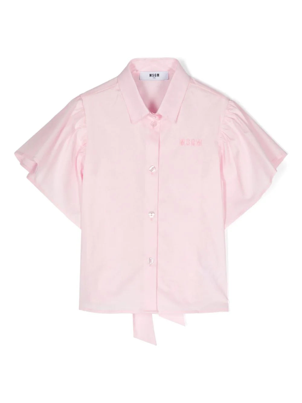 POPLIN CROPPED SHIRT GIRL