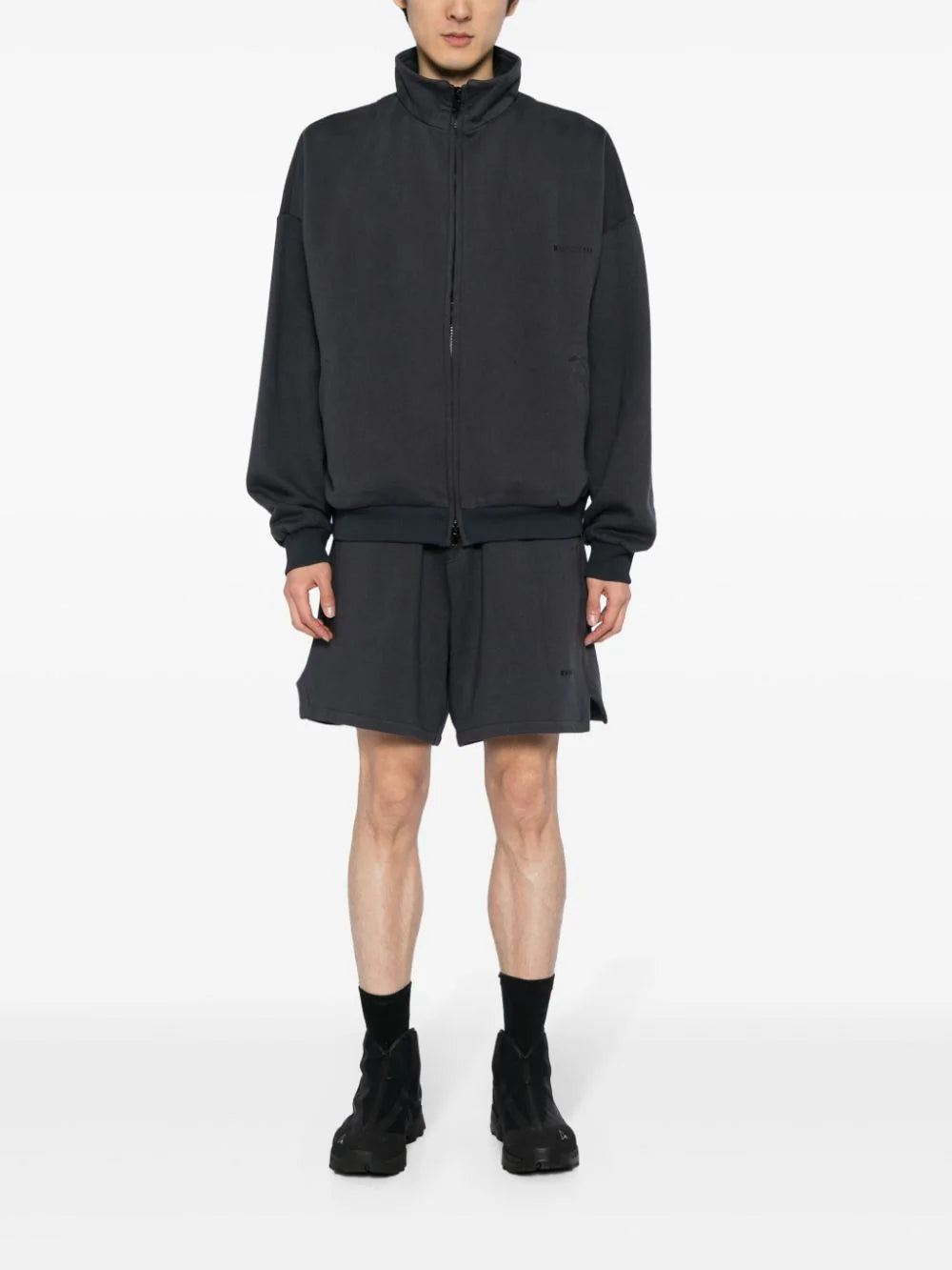 Buscemi cotton fleece bomber jacket