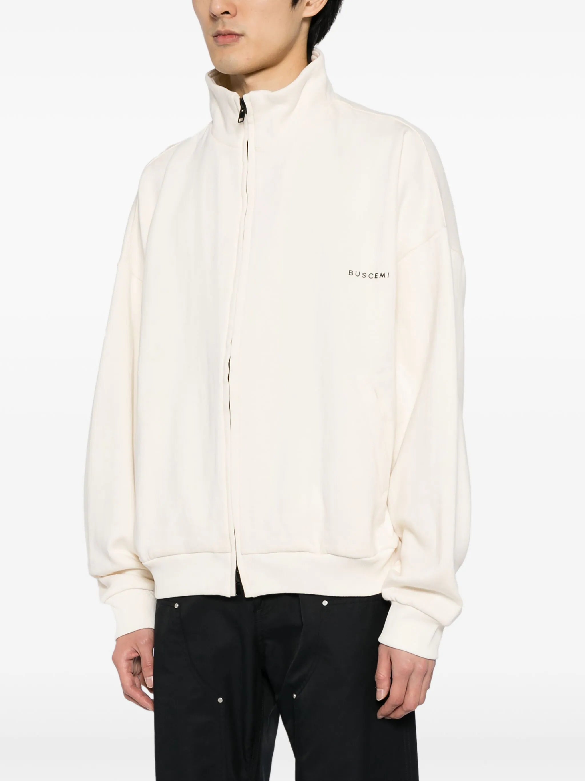 Buscemi cotton fleece bomber jacket