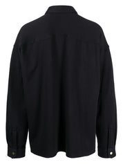 Buscemi logo-plaque cotton shirt