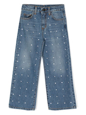 Denim pants girl