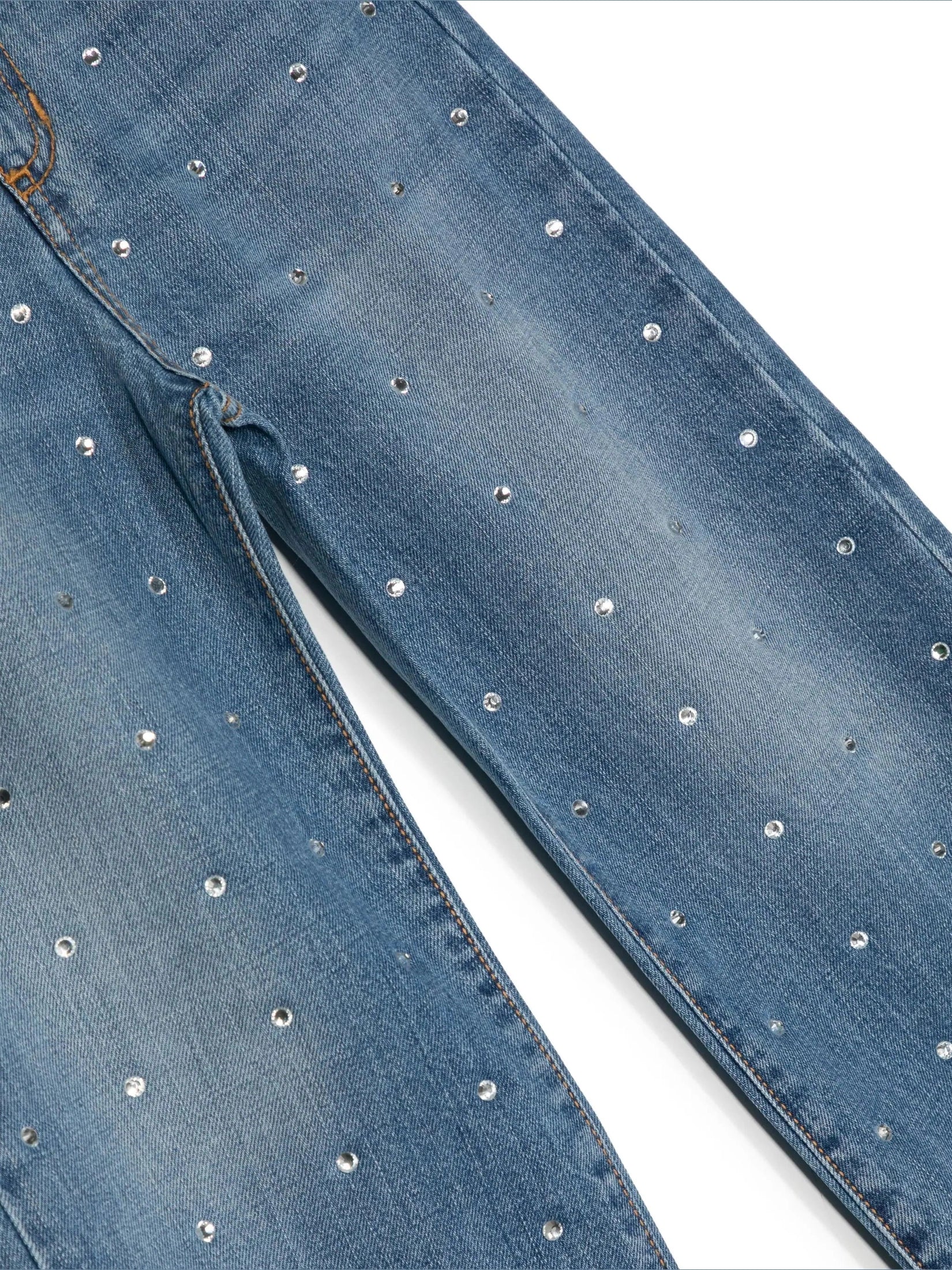 Denim pants girl