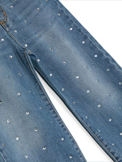 Denim pants girl