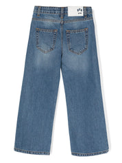 Denim pants girl