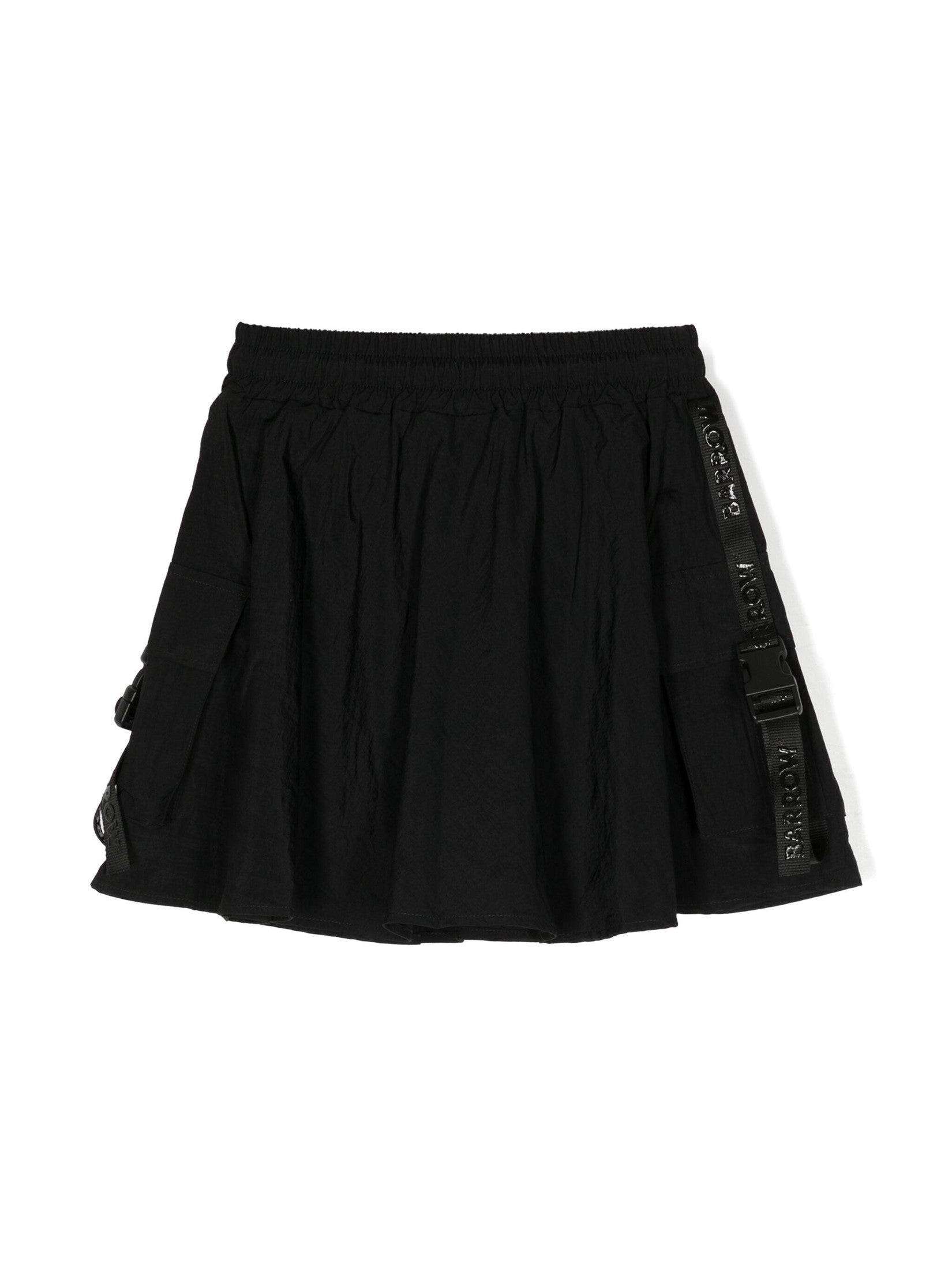 Nylon skirt girl