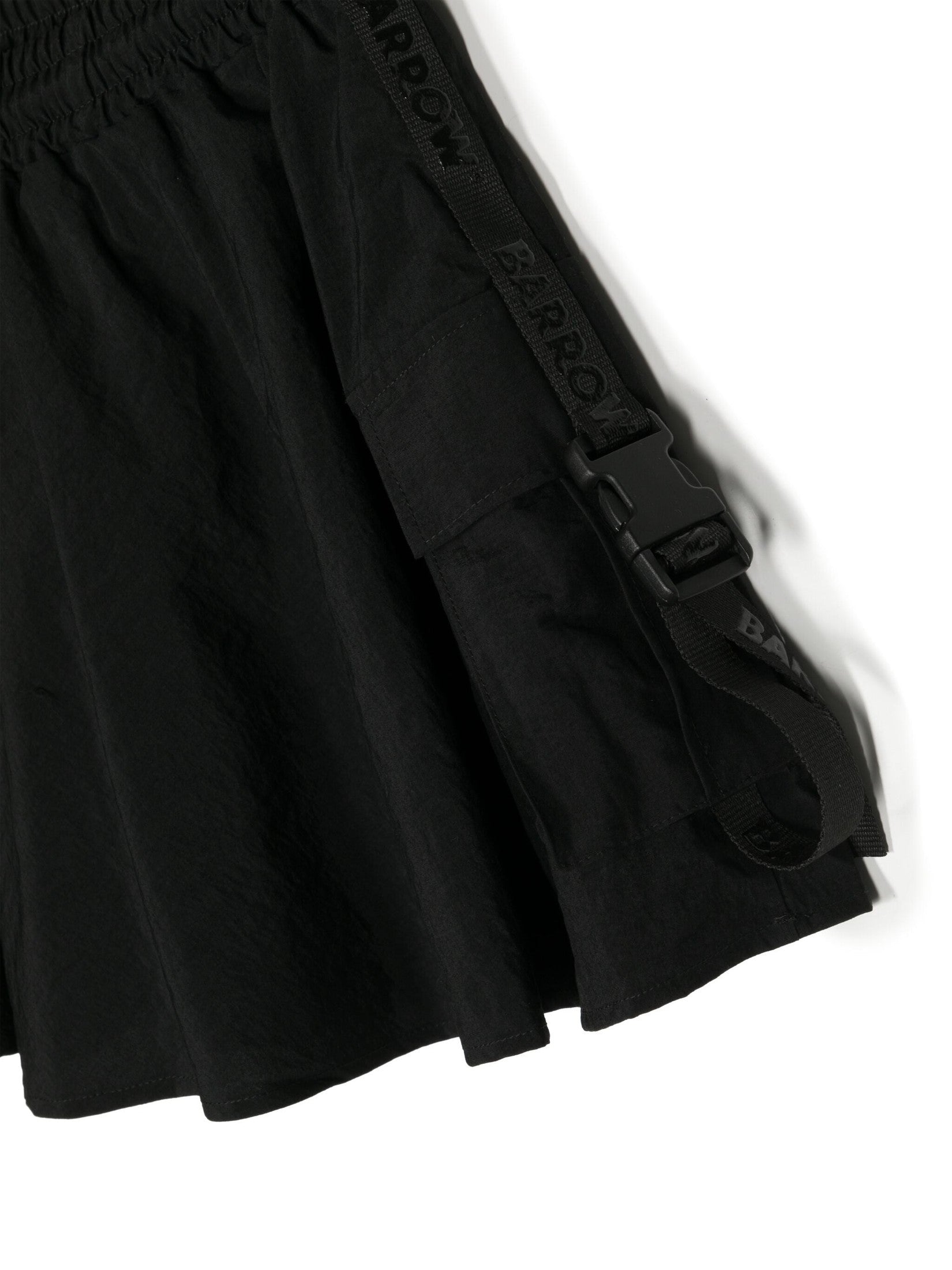 Nylon skirt girl