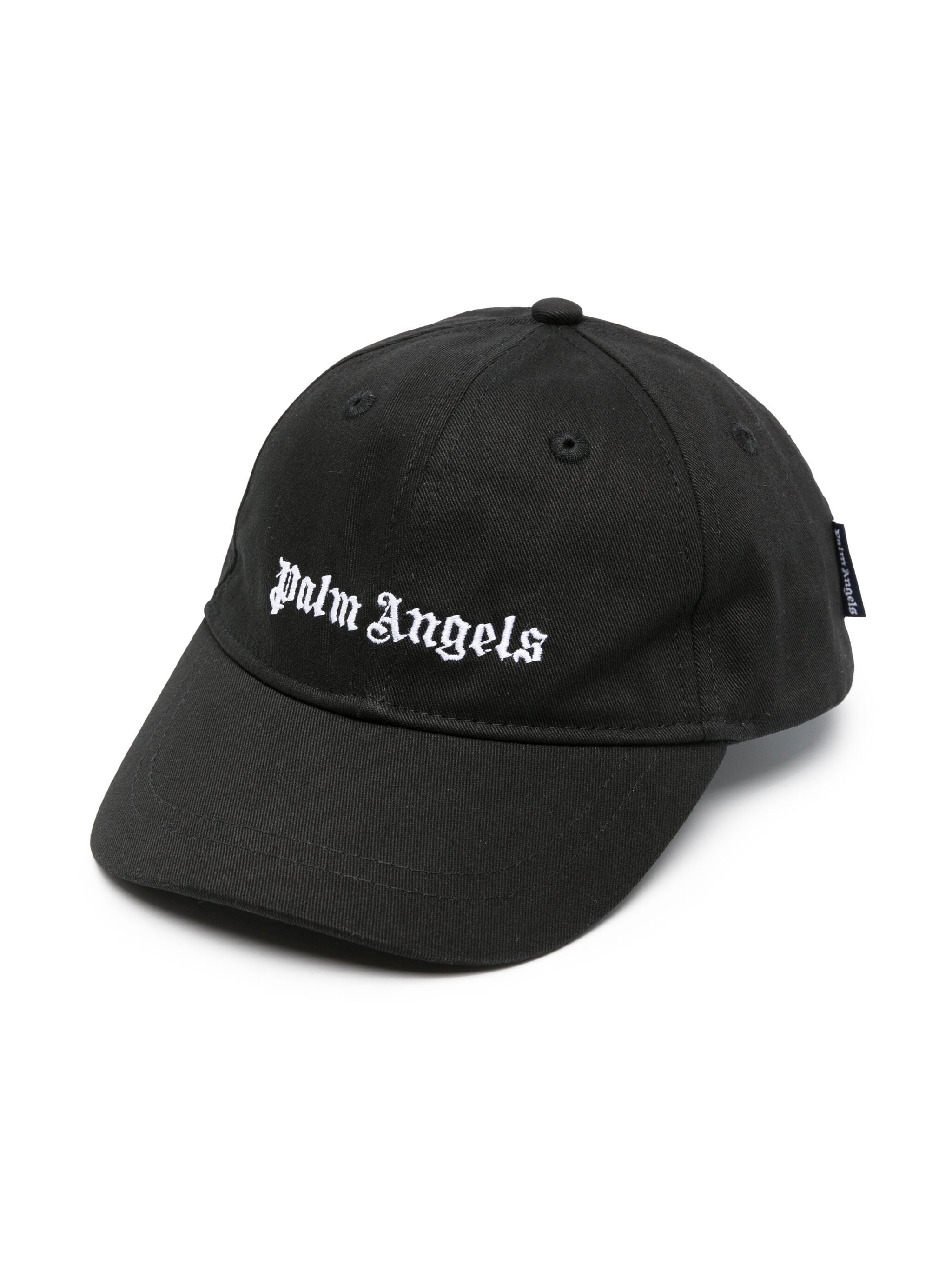 LOGO BASEBALL CAP BLACK WHITE