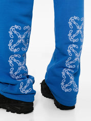 BANDANA ARR SWEATPANT NAUTICAL BLUE  WHI