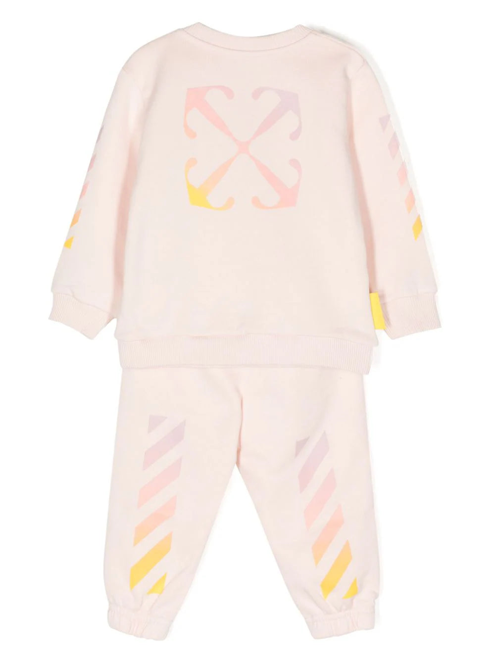 Arrows-print cotton tracksuit