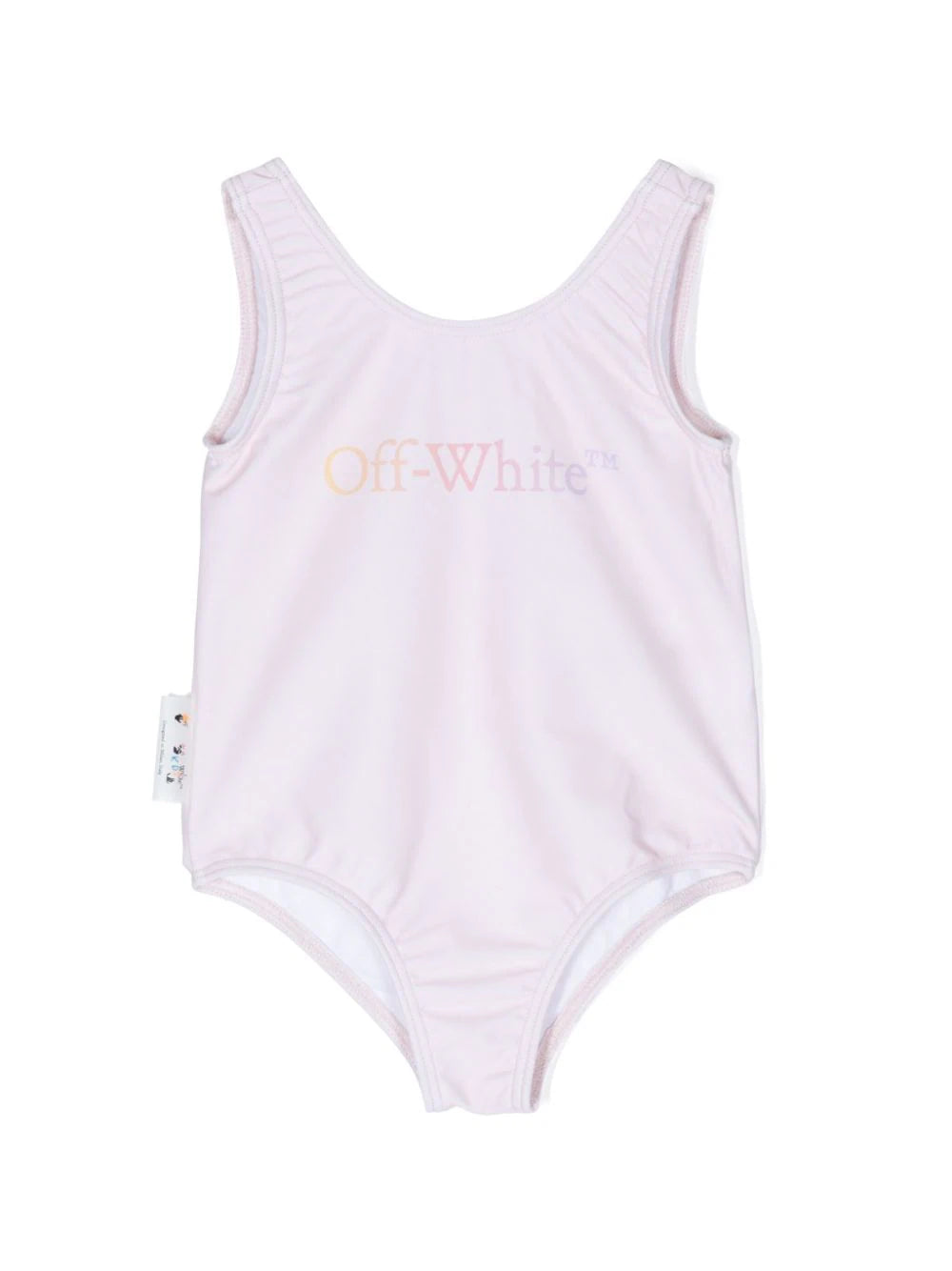 logo-print swimsuit