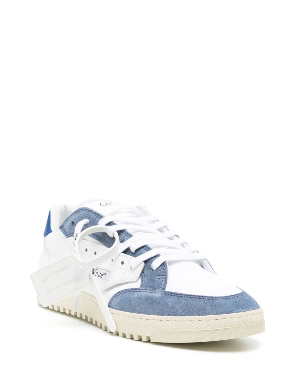 5.0 panelled canvas sneakers