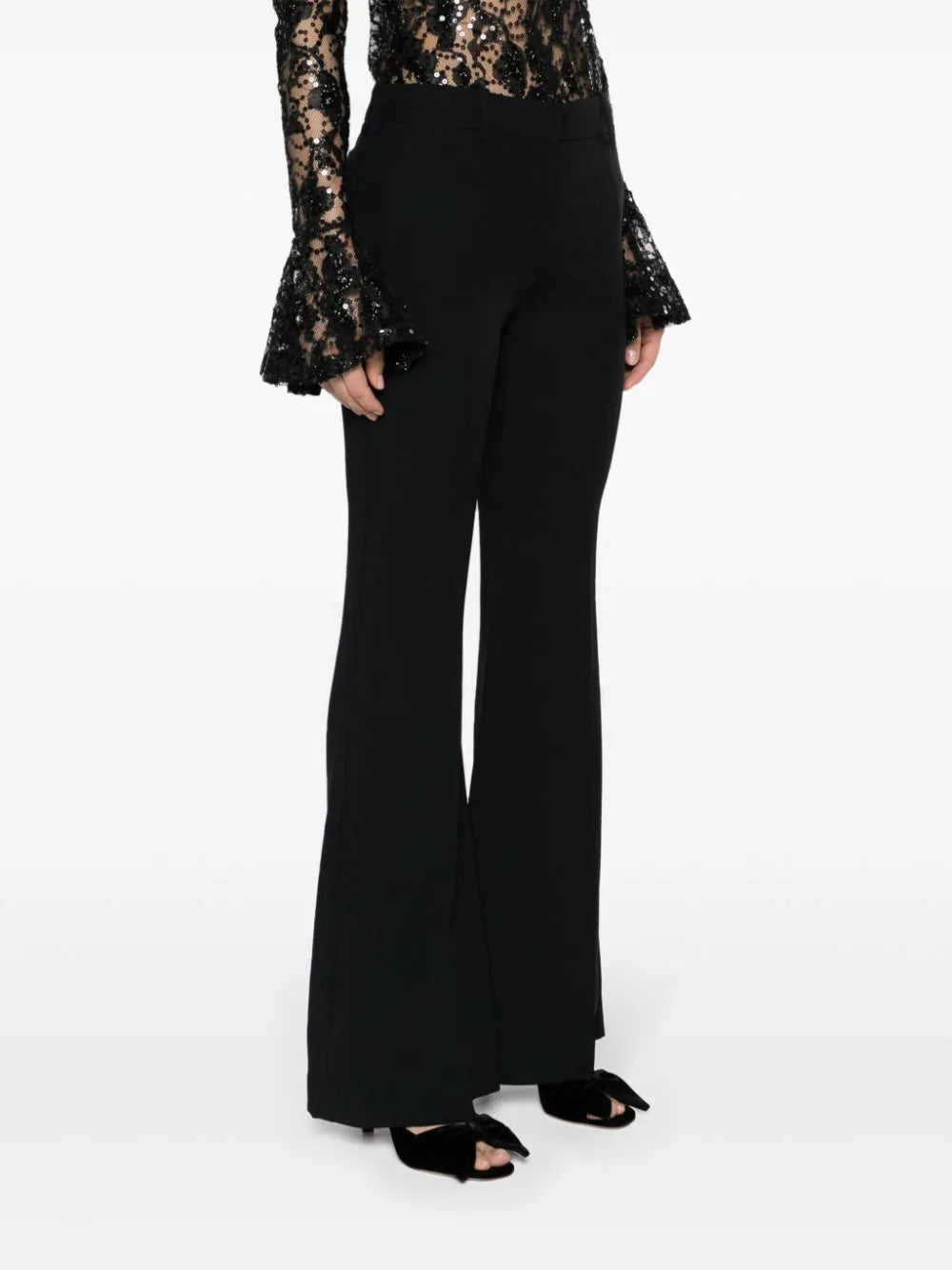 Tailored flared trousers