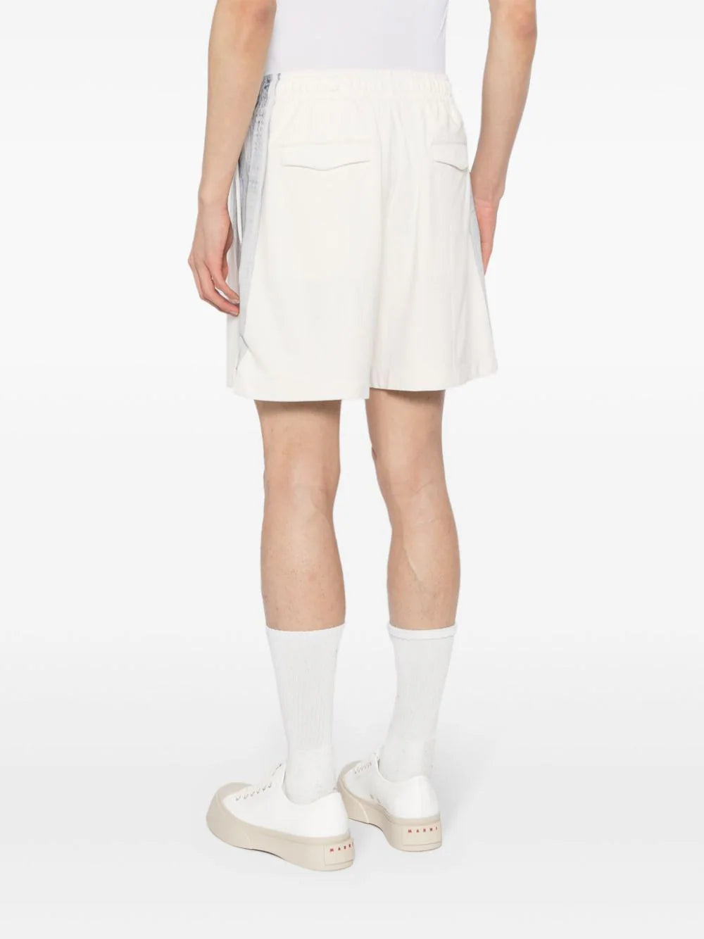 Han River terry-cloth track shorts