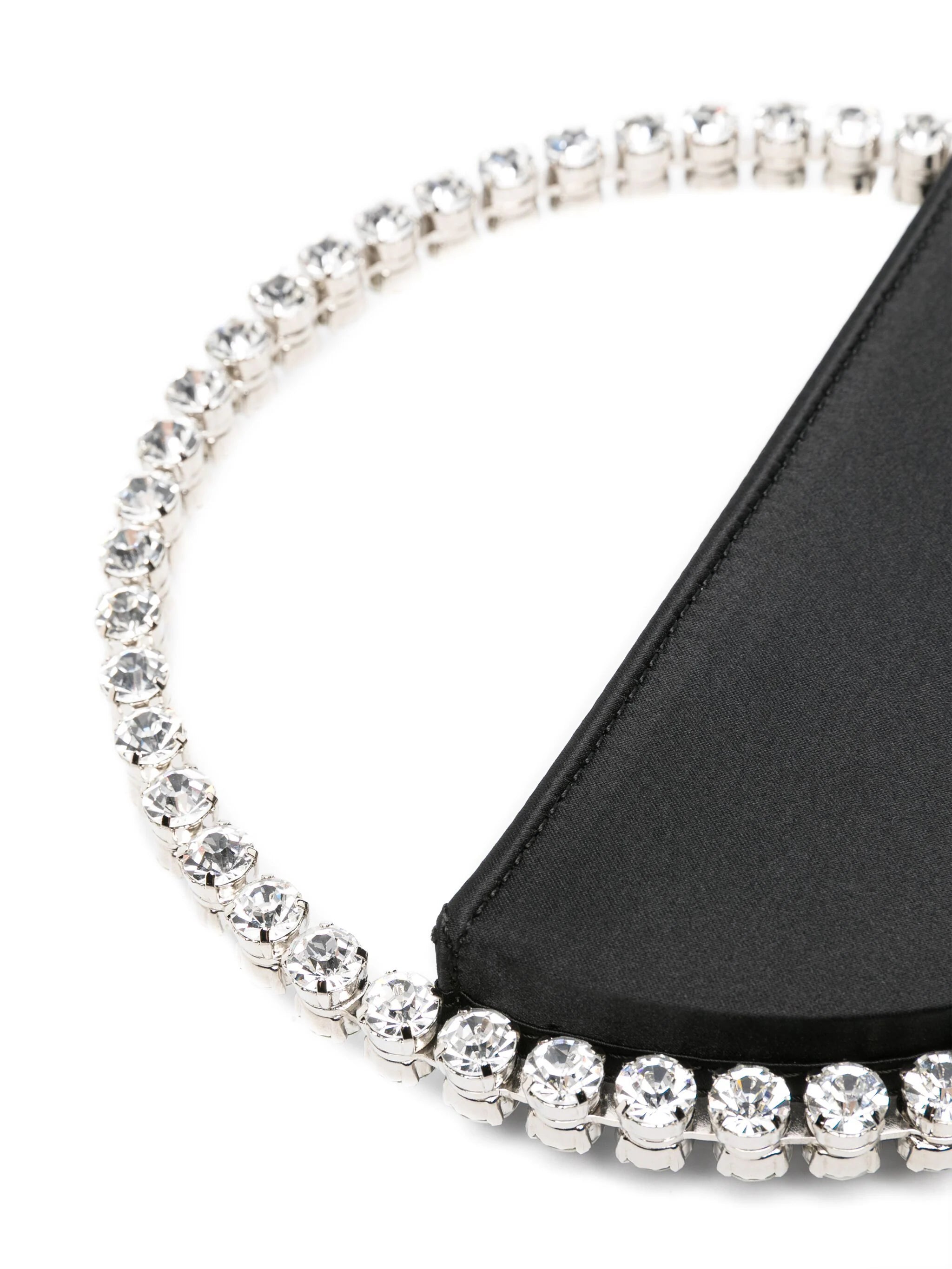 ETERNITY CLUTCH - SATIN CRYSTAL BRASS