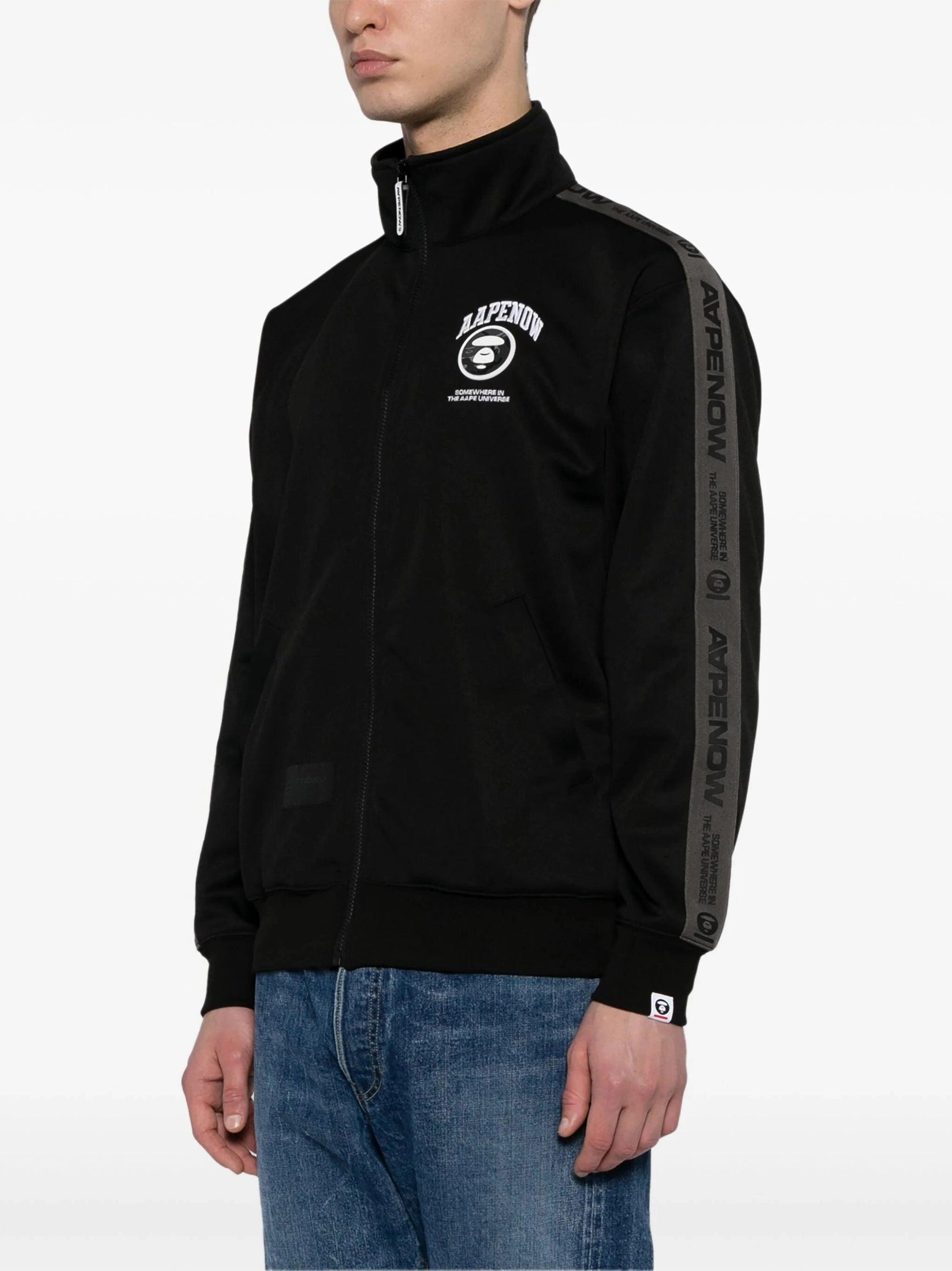 Aape zip up sweater