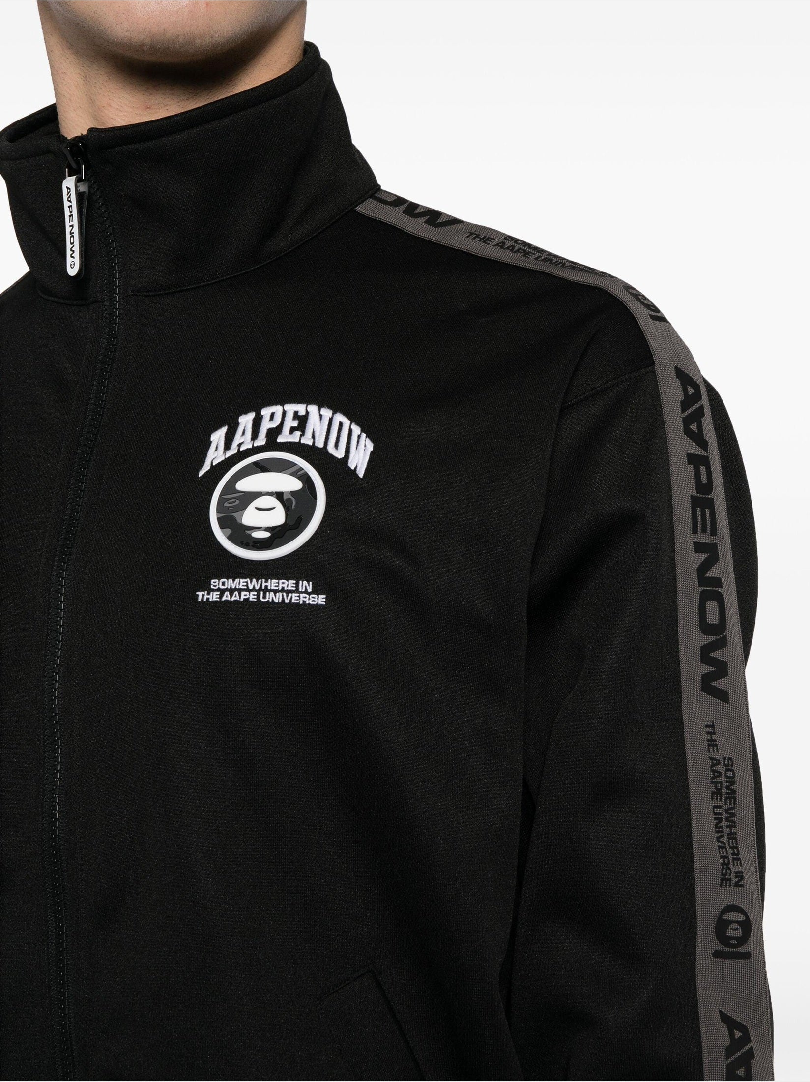 Aape zip up sweater