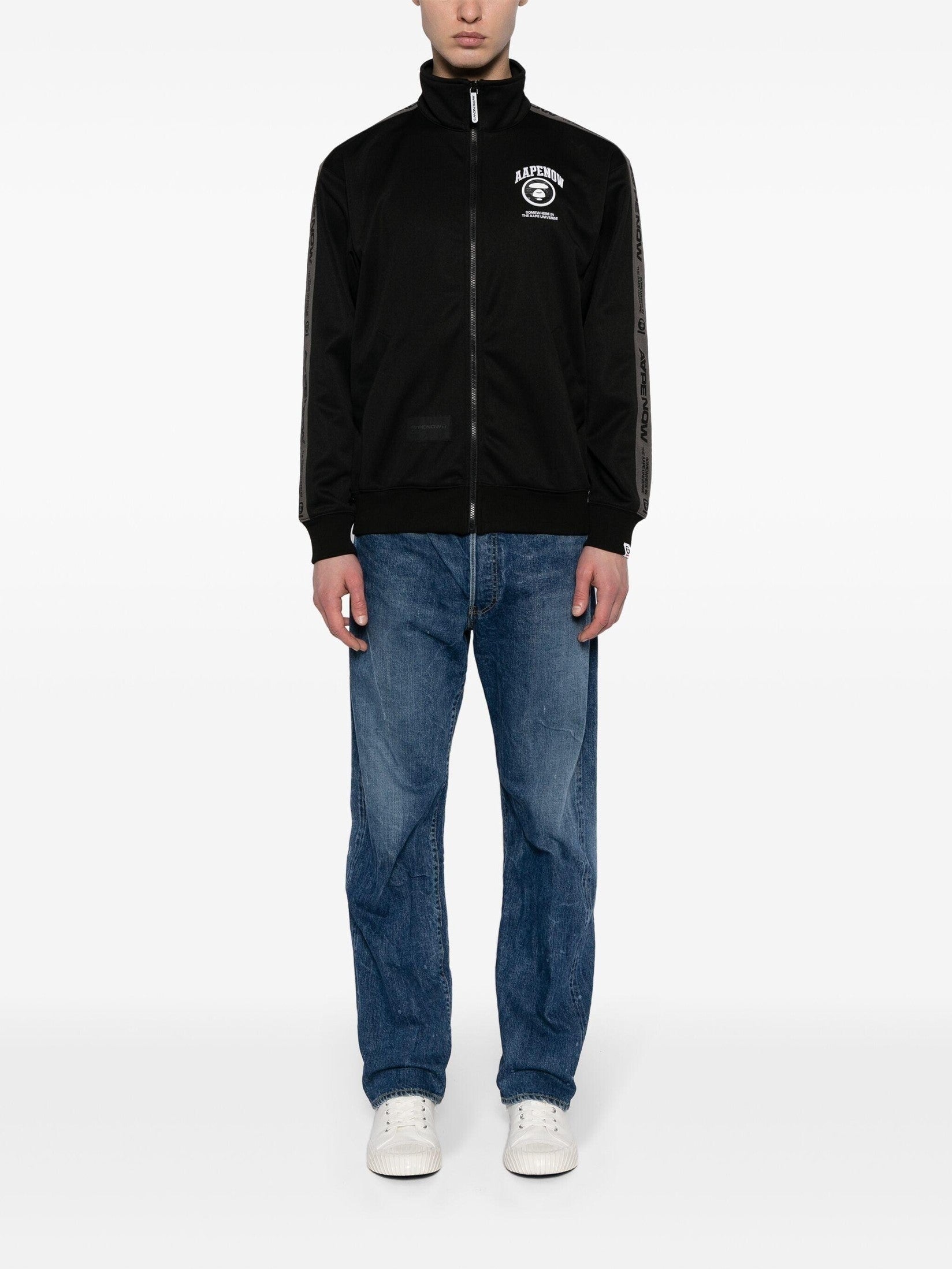 Aape zip up sweater
