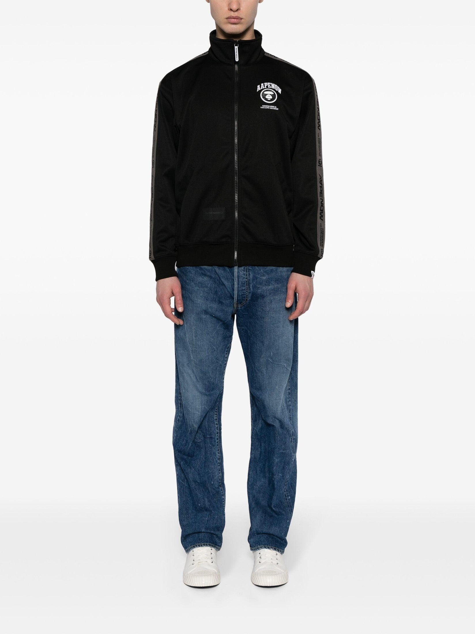 Aape zip up sweater