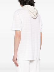 HOODED ROUND NECK T-SHIRT