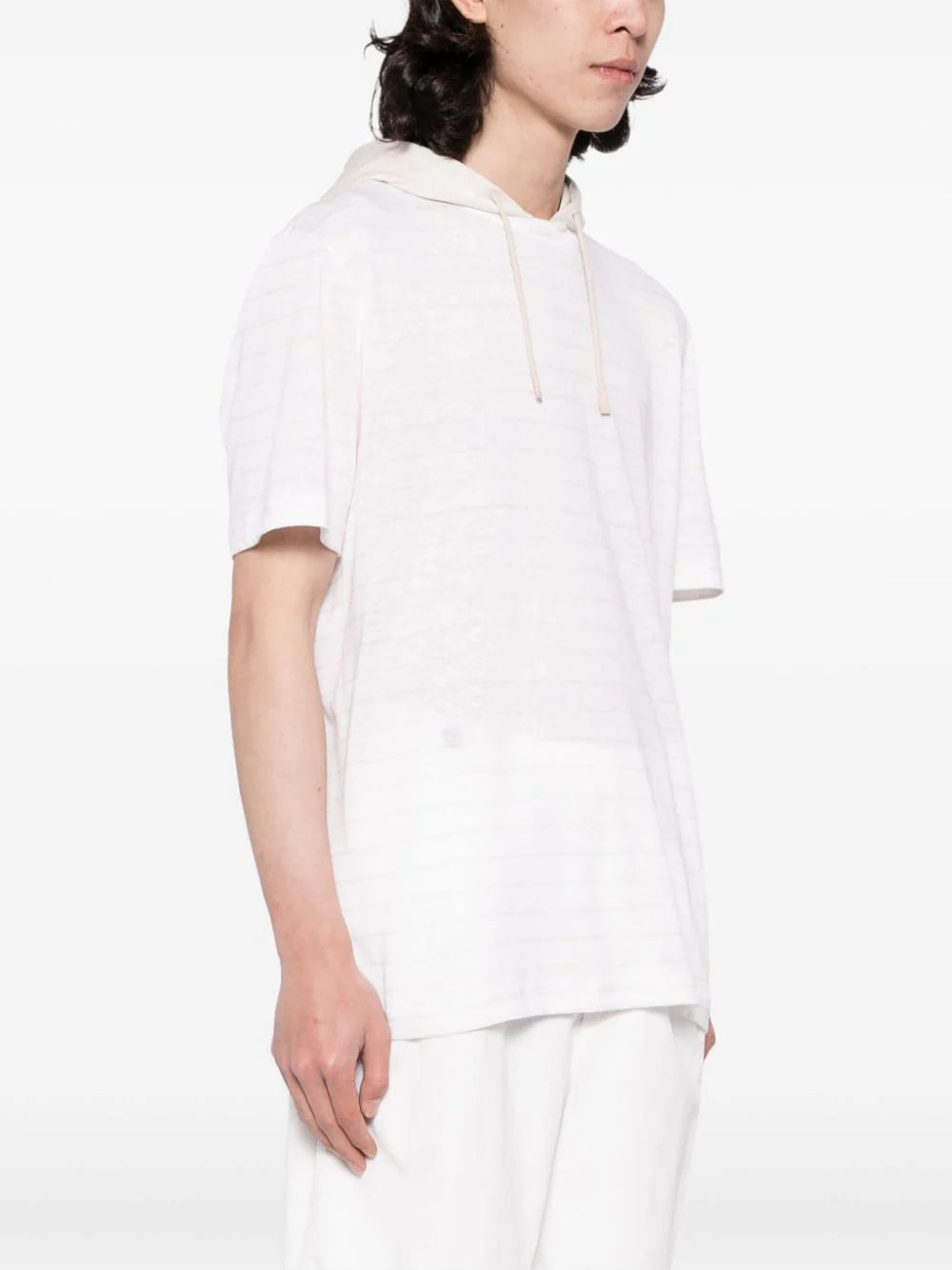 HOODED ROUND NECK T-SHIRT