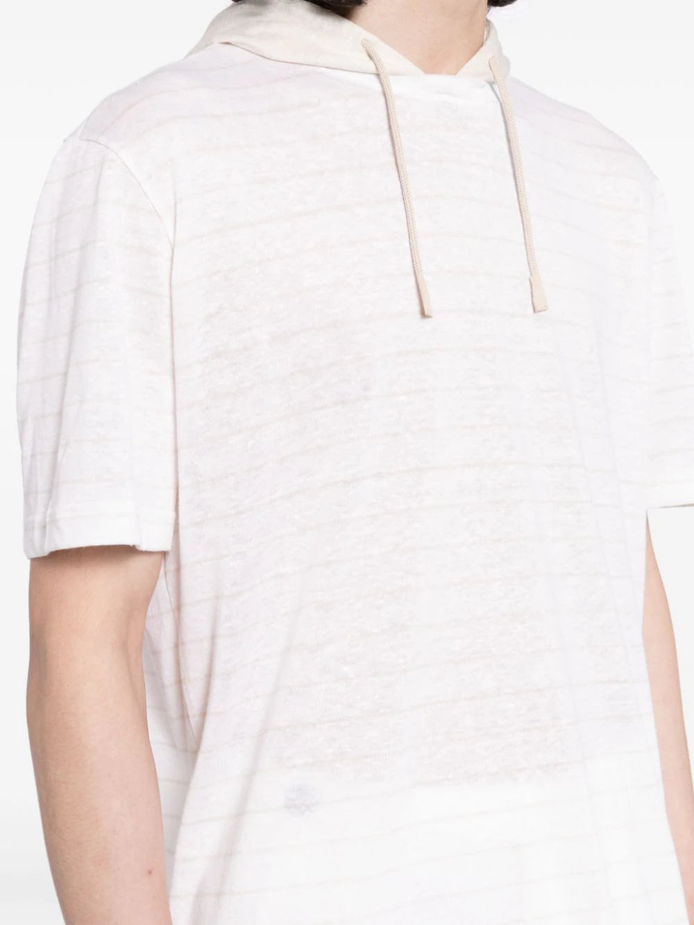 HOODED ROUND NECK T-SHIRT