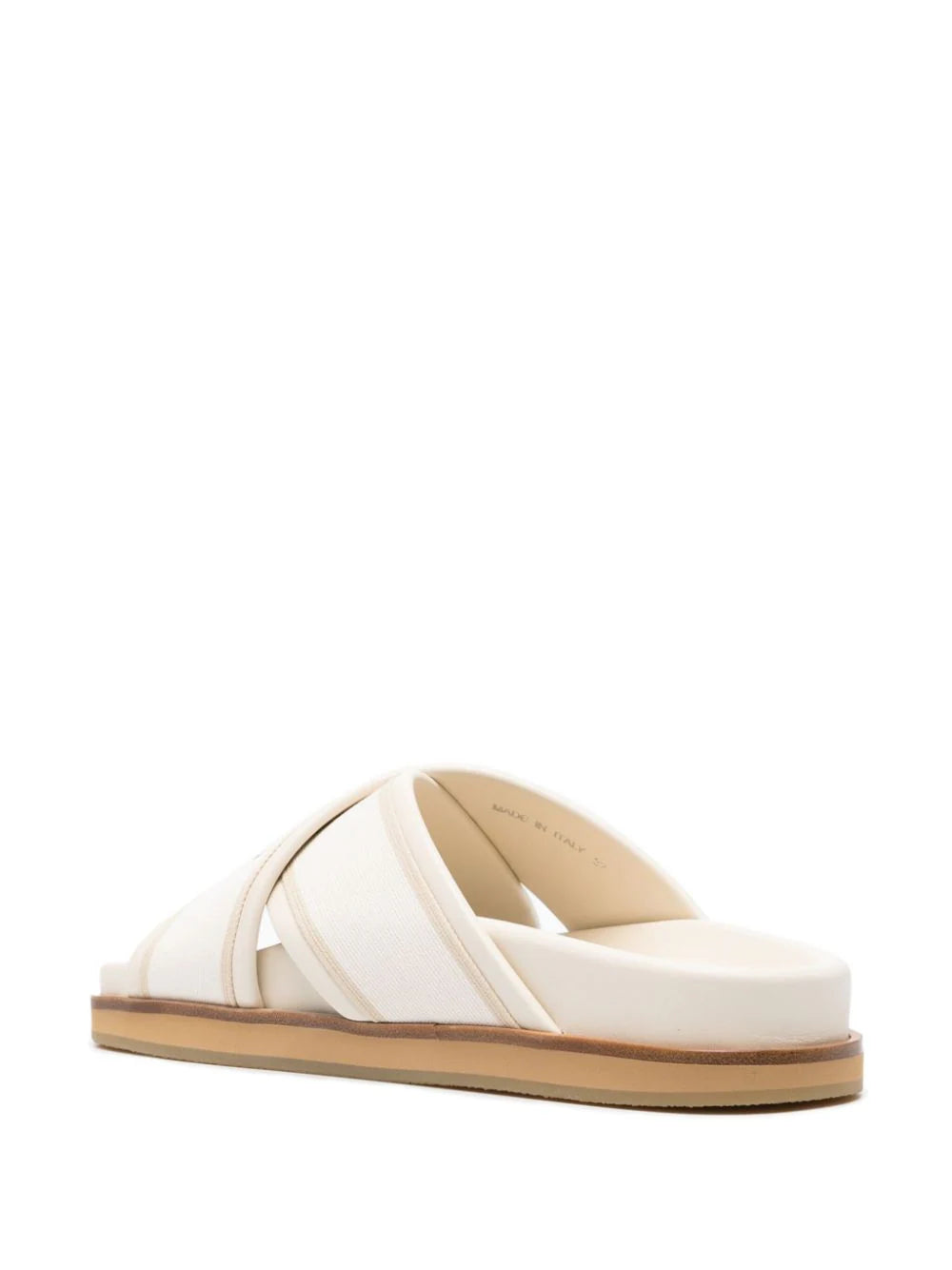 logo-embroidered slides