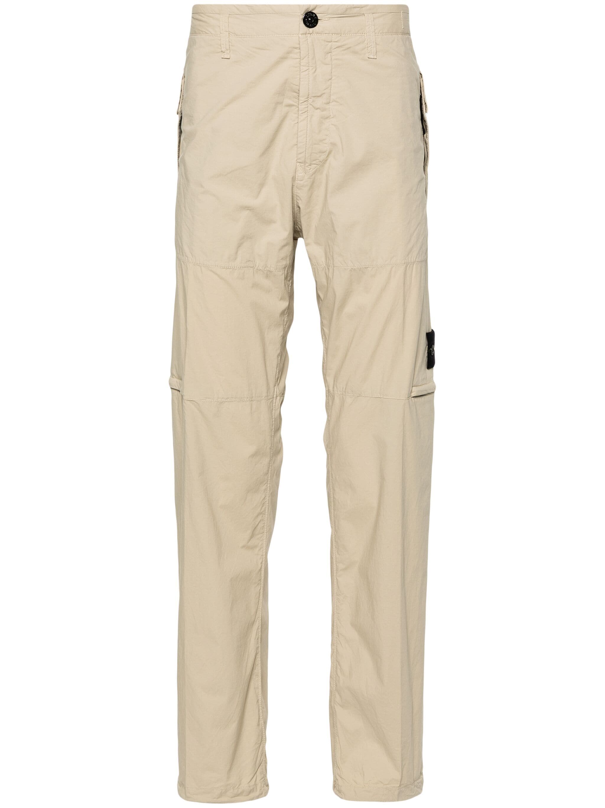 Stone Island Compass-badge tapered trousers