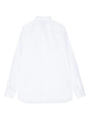 Drop-shoulder long-sleeve shirt