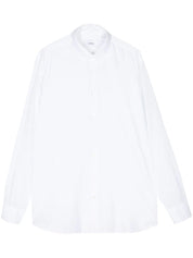 Drop-shoulder long-sleeve shirt