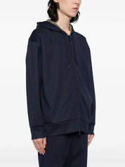 Long-sleeve hooded jacket