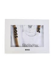 BOSS Kidswear logo-print tracksuit set