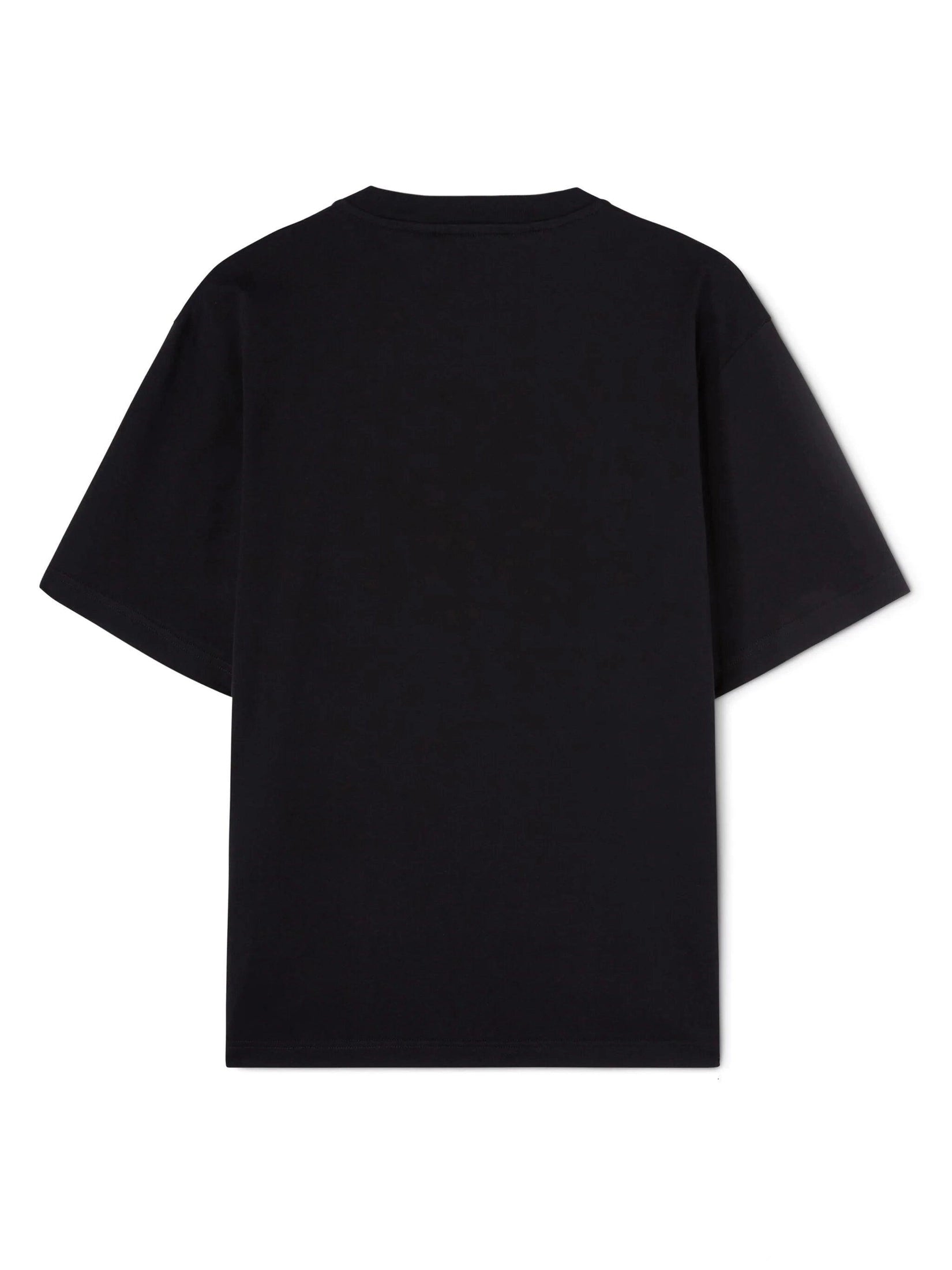 Classic logo slim tee black white