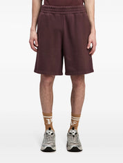 COLLEGE SWEATSHORTS PLUM YELLOW