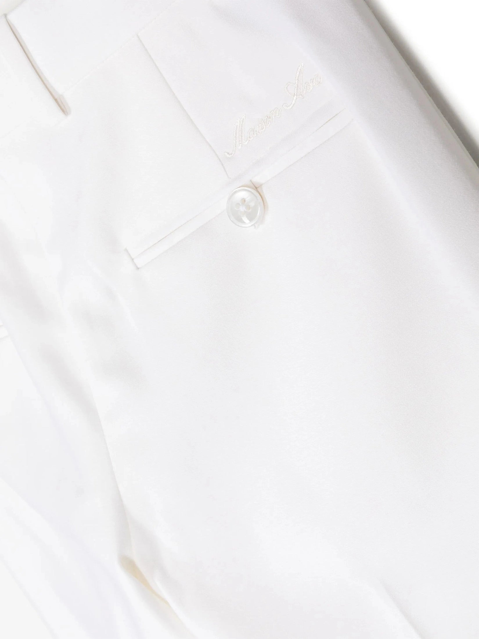 Parker straight-leg trousers