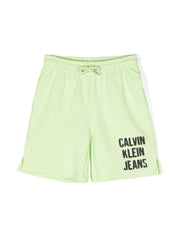 Calvin Klein Kids logo-print shorts