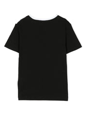 two-tone panelled T-shirt