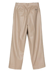 RE-GEN LEATHER STRAIGHT PANTS