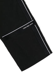 logo-tape ripstop track pants