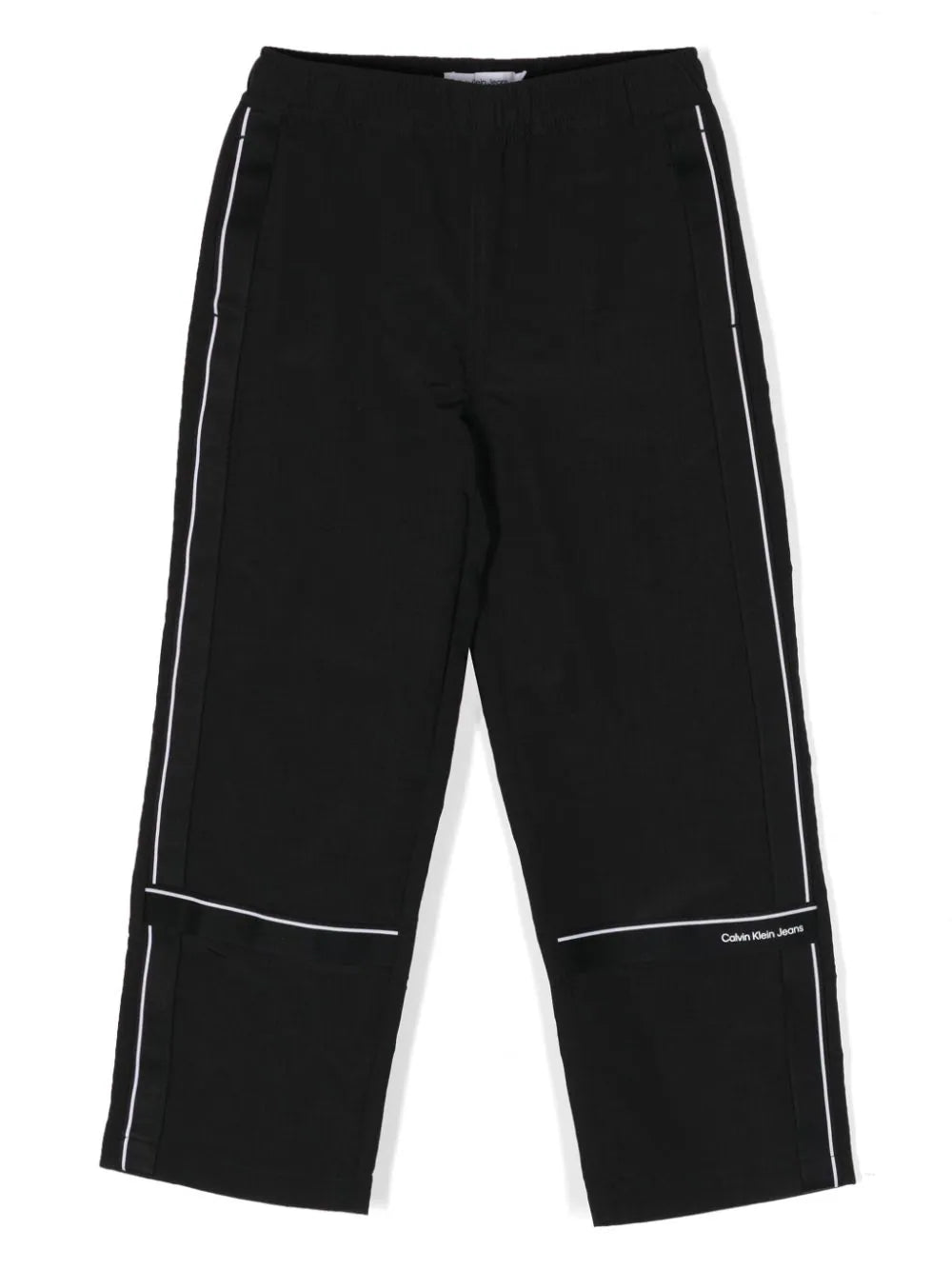 logo-tape ripstop track pants