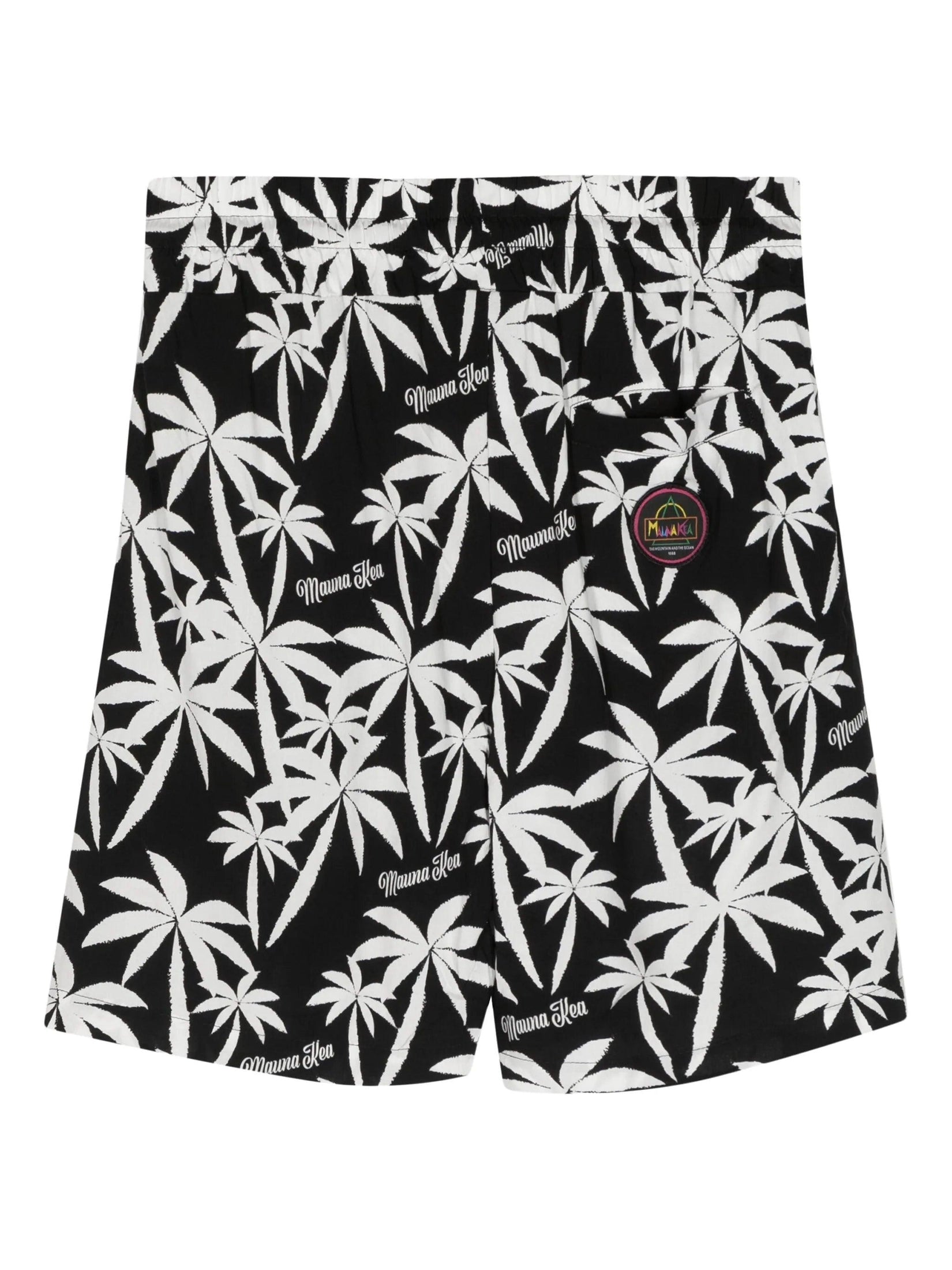 Allover print shorts