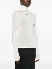 OFF STAMP SEC SKIN L/S TURTLE WHITE BLAC