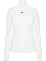 OFF STAMP SEC SKIN L/S TURTLE WHITE BLAC