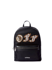 CORE ROUND BACKPACK PATCHES BLACK - YELL