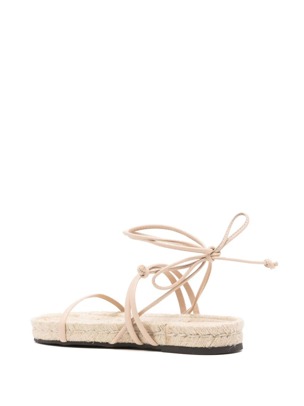 Rayna Beige Leather Sandals