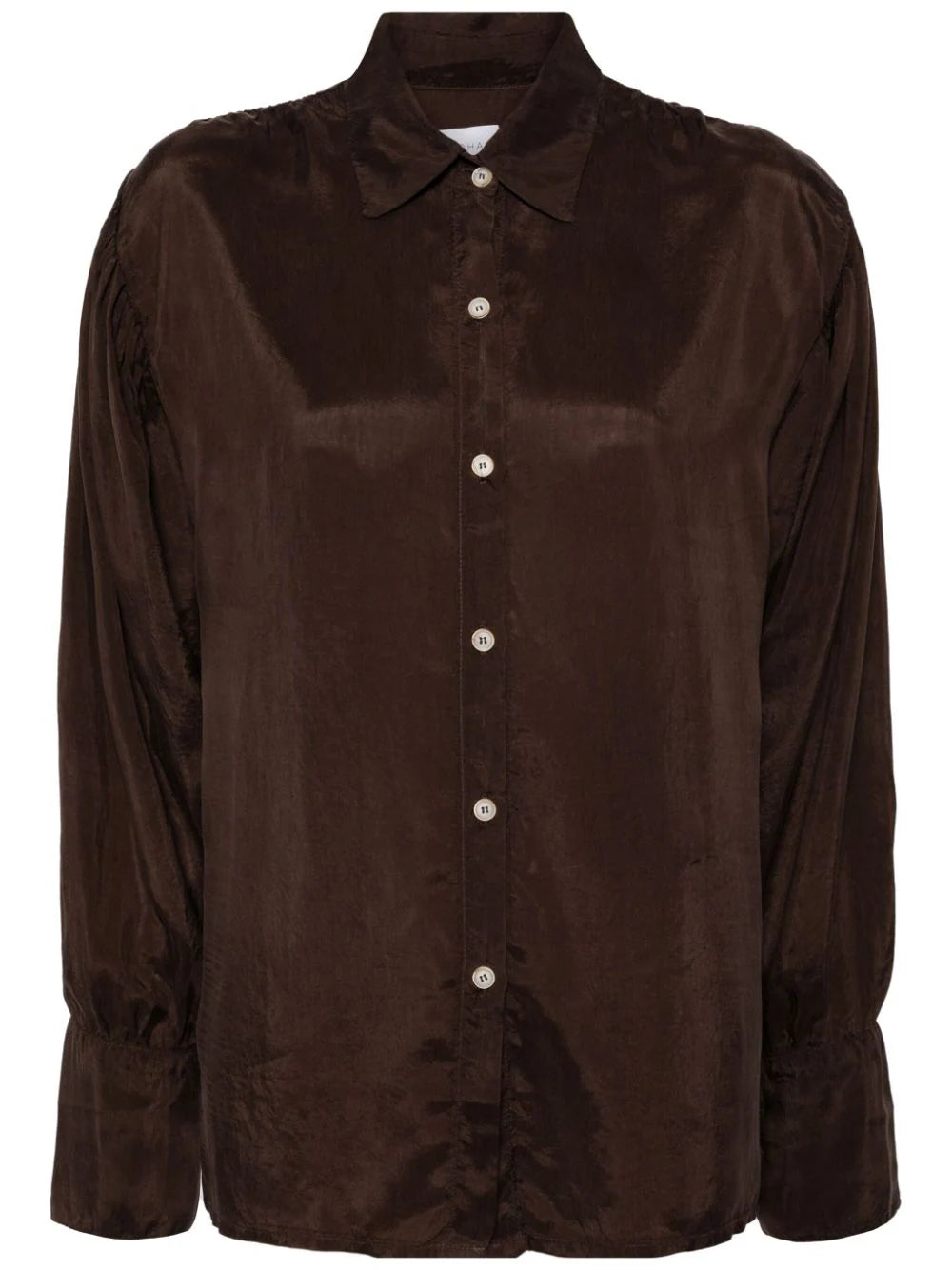 HEART BROWN BLOUSE