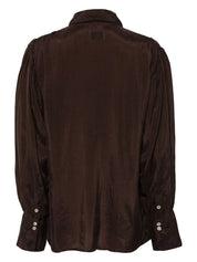 HEART BROWN BLOUSE