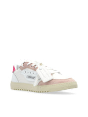 5.0 OFF COURT SUEDE/ CANVAS WHITE - ROSE