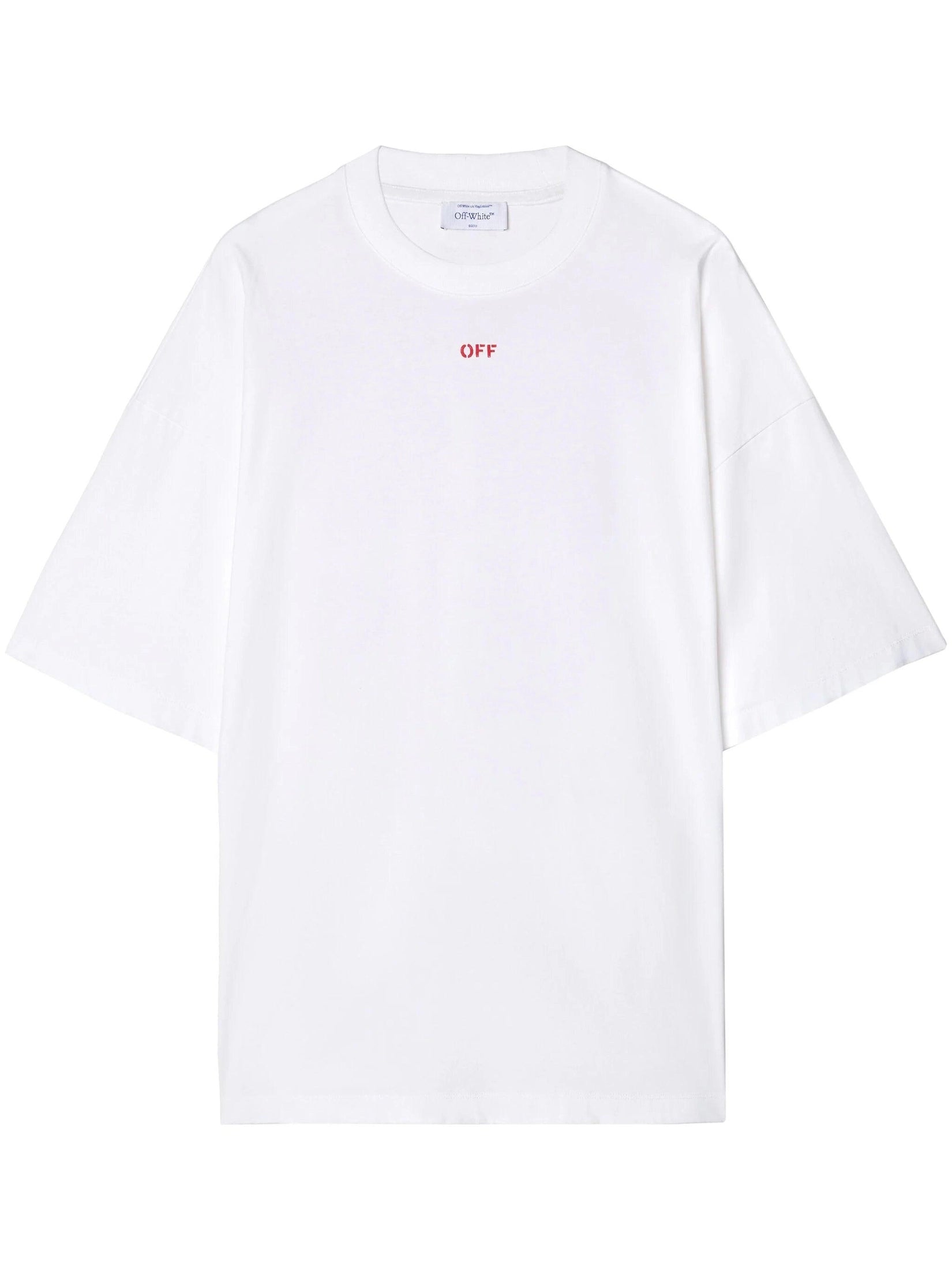 Smile arrow skate over s/s te white - hi