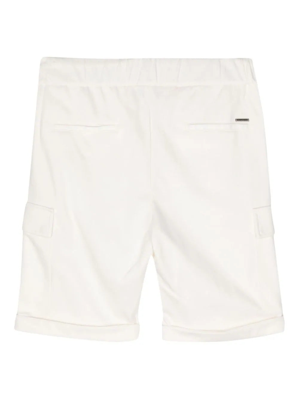 Drawstring-waist cotton shorts