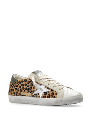 Golden Goose Super-Star Classic Sneakers – Leopard Print